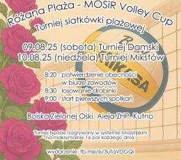 Różana Plaża - MOSiR Volley Cup...