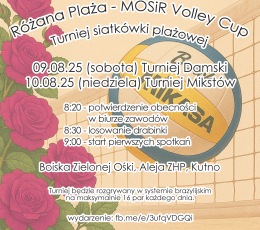 Różana Plaża - MOSiR Volley Cup...