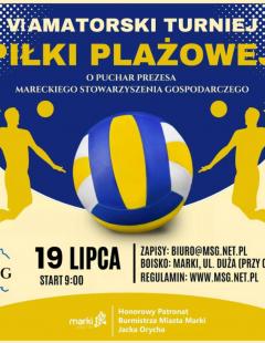 VI Turniej Siatkówki Plażowej o Puchar Prezesa MSG