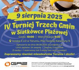 IV Turniej Trzech Gmin w Siatkówce...