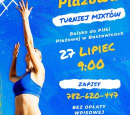 Turniej Siatkówki Plażowej Mikstów