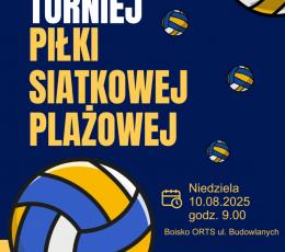 Turniej Siatkówki Plażowej