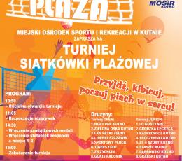 Projekt Plaża - Turniej Siatkówki...