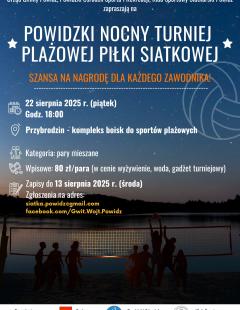 Powidzki Nocny Turniej Siatkówki Plażowej
