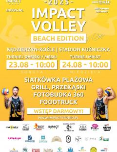 Impact Volley Beach Edition 2025 - Turniej Mikstów