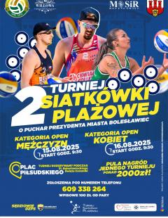 II Turniej Siatkówki Plażowej Mężczyzn o Puchar Prezydenta Miasta Bolesławiec