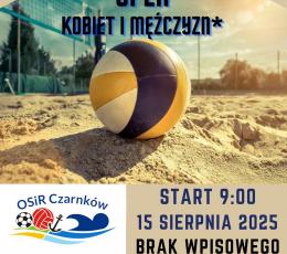 Turniej Siatkówki Plażowej Open