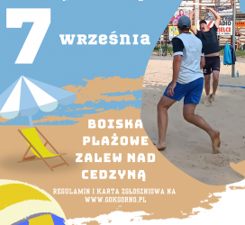 Turniej Siatkówki Plażowej o Puchar...