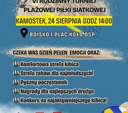 VI Rodzinny Turniej Siatkówki Plażowej