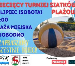 Dziecięcy Turniej Siatkówki Plażowej