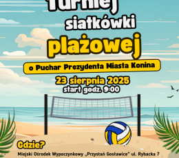 II Turniej Siatkówki Plażowej o...