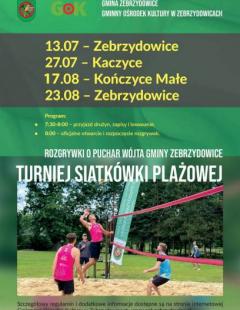 II Turniej Siatkówki Plażowej o Puchar Wójta Gminy Zebrzydowice