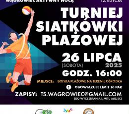 Turniej Siatkówki Plażowej -...