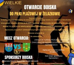 Turniej Siatkówki Plażowej - Otwarcie...