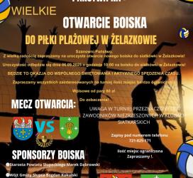 Turniej Siatkówki Plażowej - Otwarcie Boiska