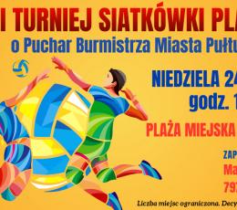 XVIII Turniej Siatkówki Plażowej o...