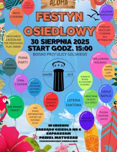 Turniej Siatkówki Plażowej - Festyn Osiedlowy