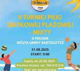 II Turniej Siatkówki Plażowej Mikstów