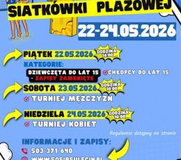 V Turniej Siatkówki Plażowej...