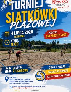 Turniej Siatkówki Plażowej - Dni Prostek 2026