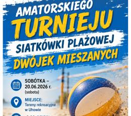 Amatorski Turniej Siatkówki Plażowej...