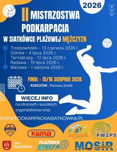 II Mistrzostwa Podkarpacia w Siatkówce Plażowej - V Turniej Eliminacyjny