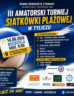 III Amatorski Turniej Siatkówki Plażowej