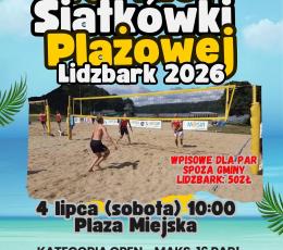 Turniej Siatkówki Plażowej Lidzbark...