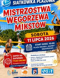 Otwarte Mistrzostwa Węgorzewa w Siatkówce Plażowej Mikstów