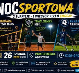 Noc Sportowa 2026 - Turniej Siatkówki Plażowej...