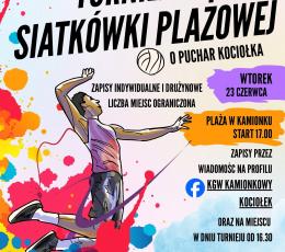 Turniej Siatkówki Plażowej o Puchar...