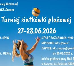 Turniej Siatkówki Plażowej Open -...