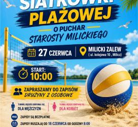 Turniej Siatkówki Plażowej o Puchar Starosty...