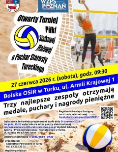 Otwarty Turniej Siatkówki Plażowej o Puchar Starosty Tureckiego