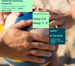 Turniej Siatkówki Plażowej Chłopców