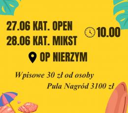 Turniej Siatkówki Plażowej Open