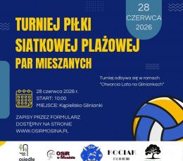 Turniej Siatkówki Plażowej Mikstów