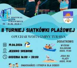 II Turniej Siatkówki Plażowej o...