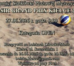 MOSiR Grand Prix Kielce 2026 - I Turniej