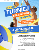 Otwarty Turniej Siatkówki Plażowej o Puchar...