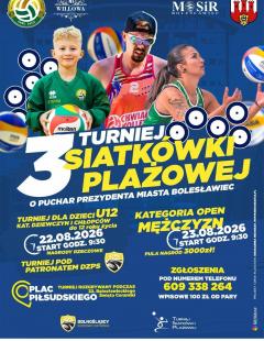 III Młodzieżowy Turniej Siatkówki Plażowej o Puchar Prezydenta Miasta Bolesławiec