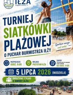 Turniej Siatkówki Plażowej o Puchar Burmistrza Iłży