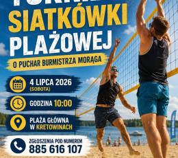 Turniej Siatkówki Plażowej o Puchar...