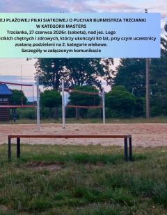 XIII Turniej Siatkówki Plażowej o Puchar Burmistrza Trzcianki Masters