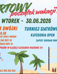 Turniej Siatkówki Plażowej