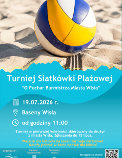 Turniej Siatkówki Plażowej o Puchar Burmistrza Miasta Wisła