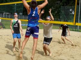 1. OTWARTY  TURNIEJ  SIATKÓWKI PLAŻOWEJ (Kobiety + Mężczyźni)