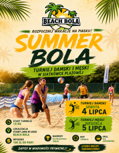Summer Bola - Turniej Siatkówki Plażowej Mężczyzn