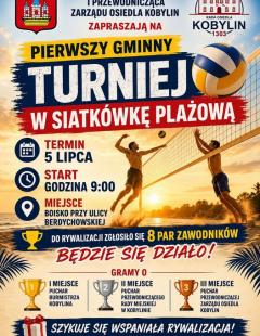 I Gminny Turniej Siatkówki Plażowej