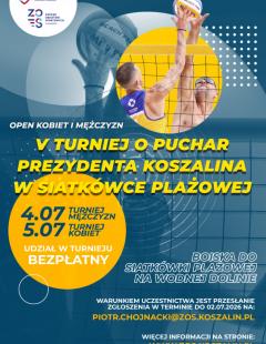 V Turniej o Puchar Prezydenta Koszalina w Siatkówce Plażowej Mężczyzn